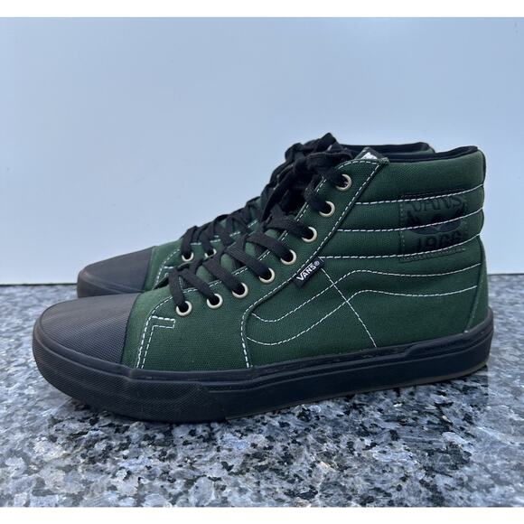 Vans Dakota Roche 238 BMX Sk8-Hi Tops Size Mens 11 Green Canvas Casual Sneaker main image 5
